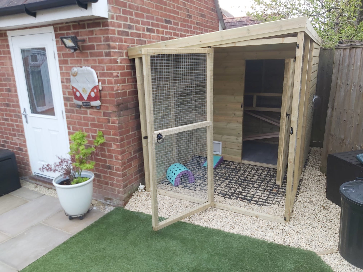 10ft x 6ft Rabbit Shed and Run