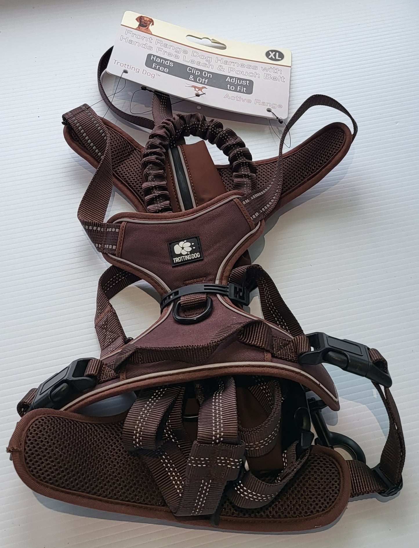 Trotting dog harness set XL - LIMITED STOCK.