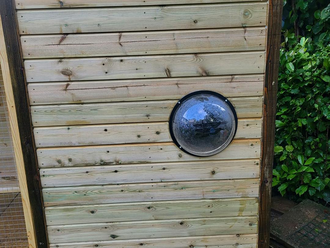 10ft x 6ft Rabbit Shed and Run.