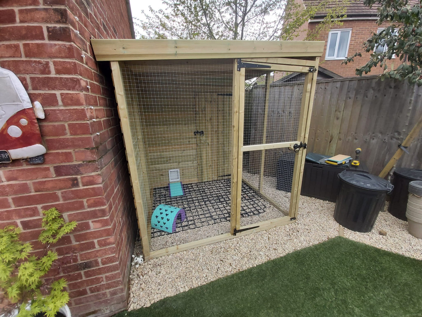 10ft x 6ft Rabbit Shed and Run