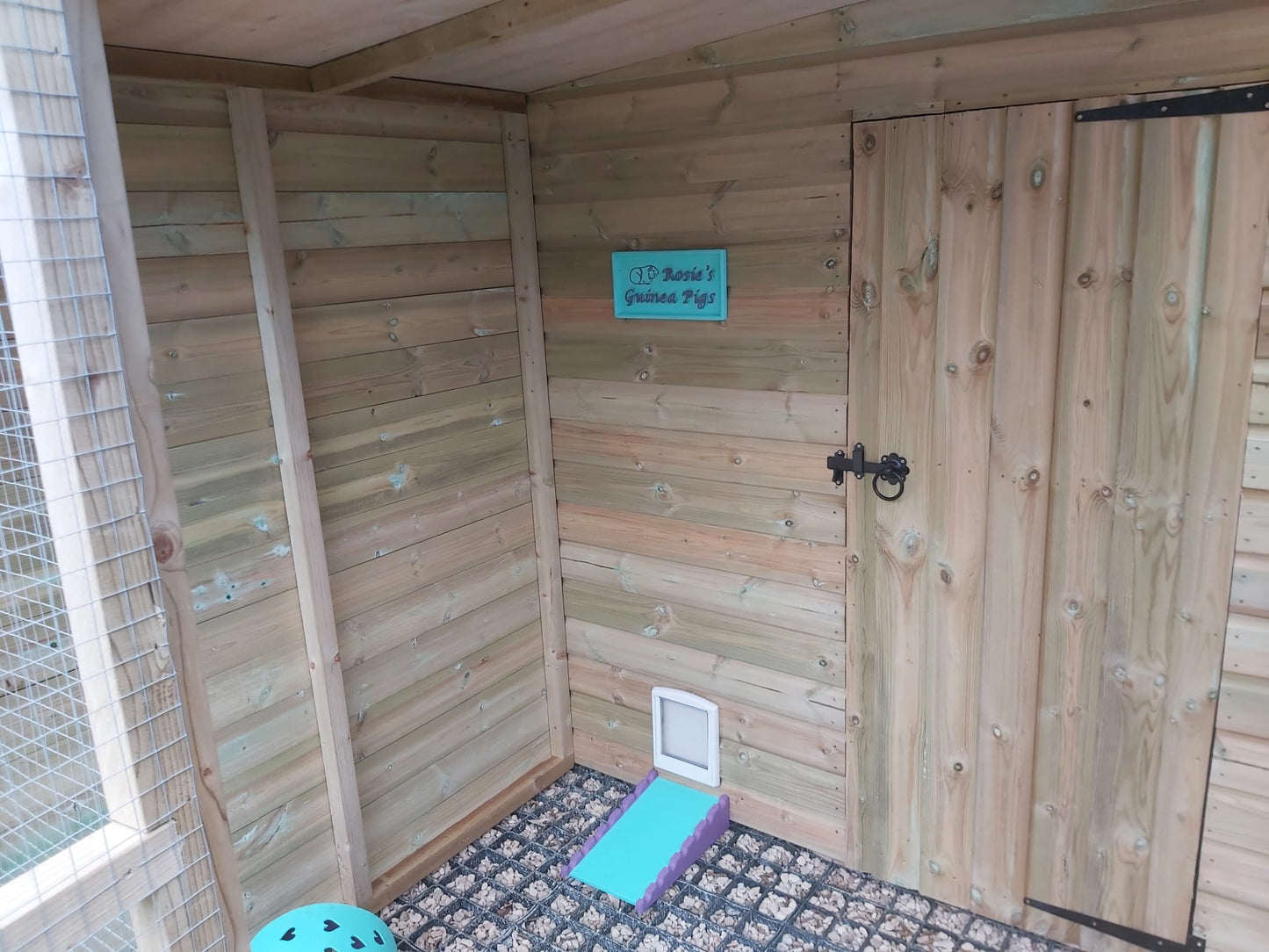10ft x 6ft Rabbit Shed and Run