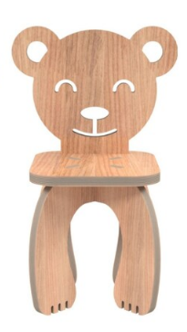 Children's Wooden Animal Chairs