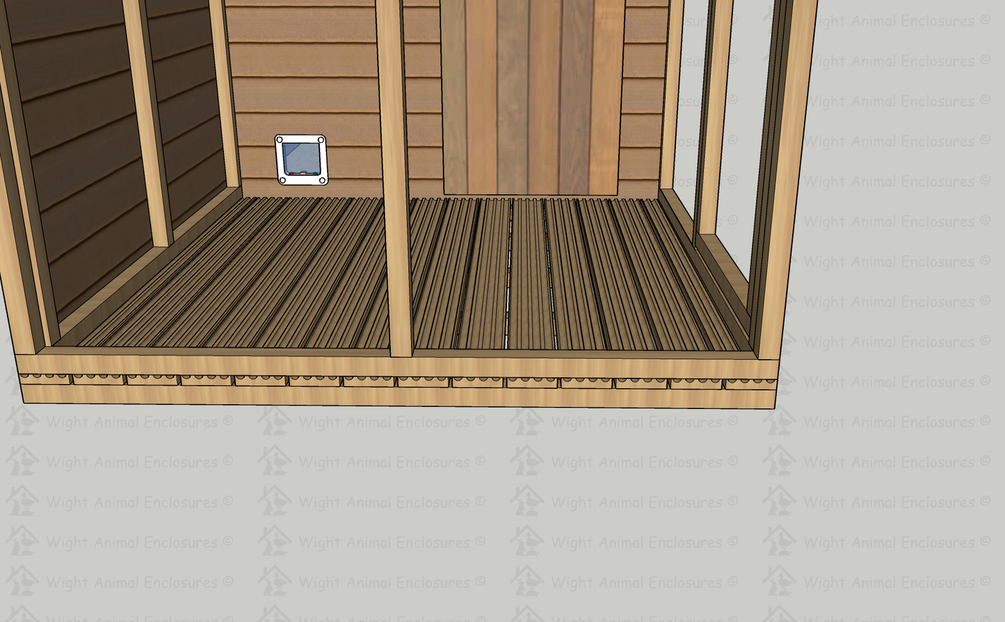 12ft x 6ft Rabbit Shed and Run